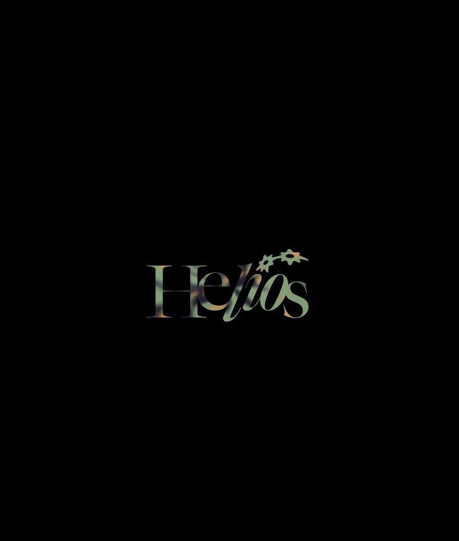 Sun-drenched olive branches over the Helios label artwork